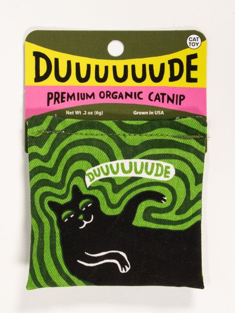 Blue Q Catnip Toy Duuuuuude